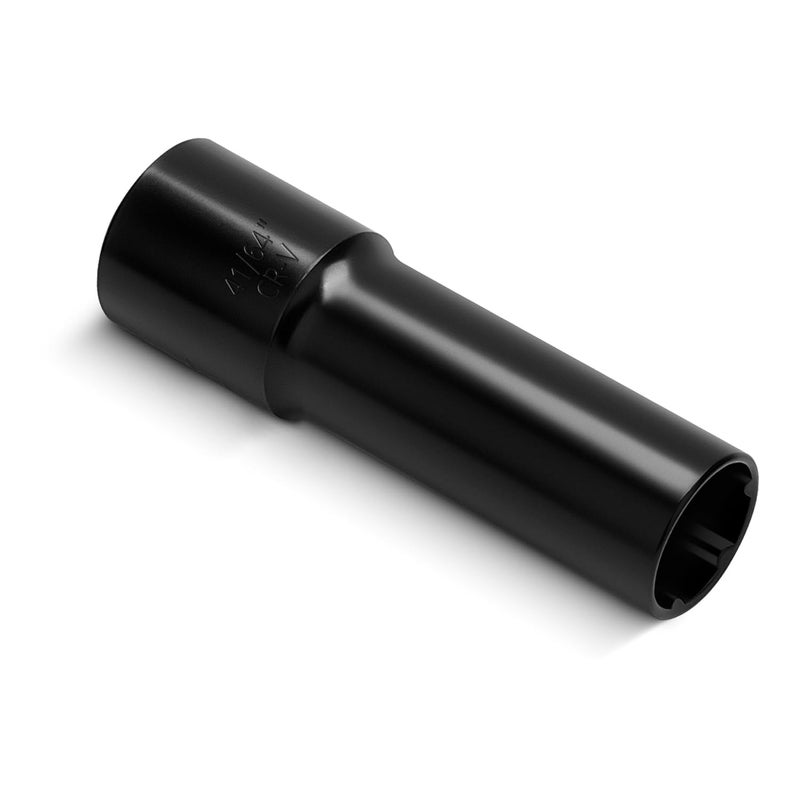 glorider Small 6 Point Spline Lug Nut Socket, 1/2-Inch Drive Impact Square Tool – Easily Remove M12x1.5, M12x1.25, 1/2-20, M10x1.25, 3/8-20 Lug Bolts/Nuts | 1 Pc (Black) - Image 1